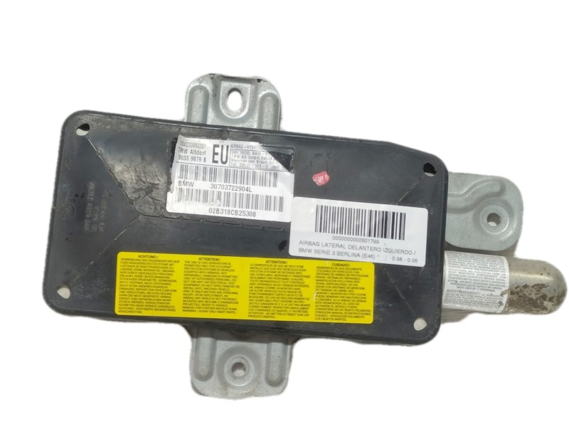 Recambio de airbag lateral delantero izquierdo para bmw serie 3 berlina (e46) 320d referencia OEM IAM 30339879B  