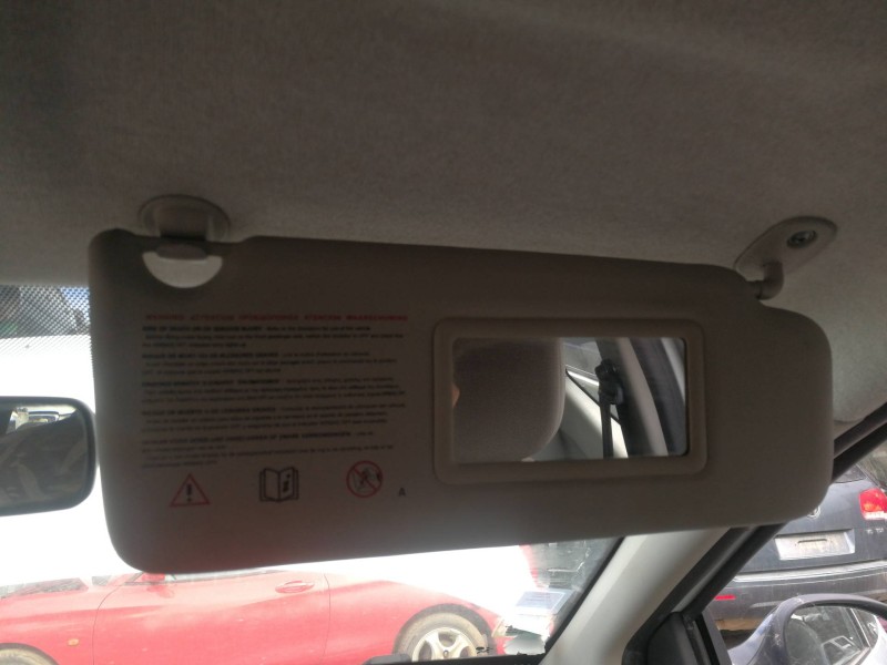 Recambio de parasol derecho para renault twingo authentique referencia OEM IAM 7700849118  