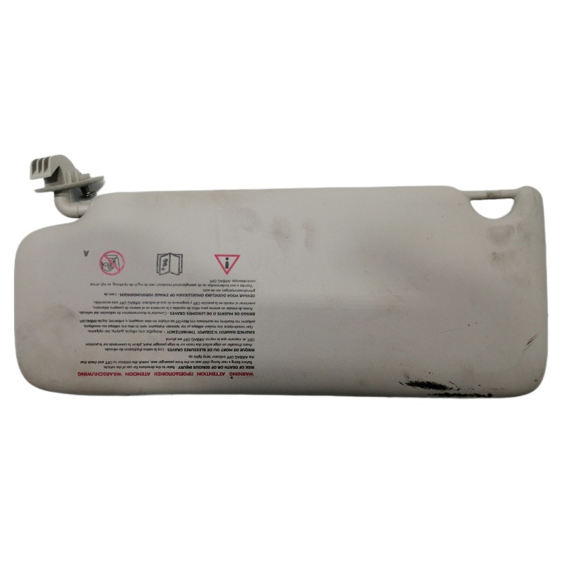 Recambio de parasol derecho para renault twingo authentique referencia OEM IAM 7700849118  