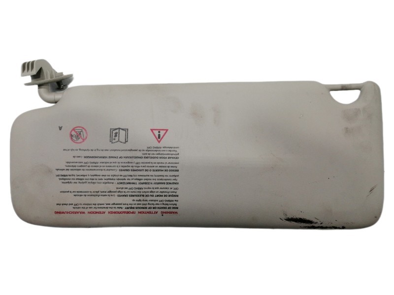 Recambio de parasol derecho para renault twingo authentique referencia OEM IAM 7700849118  