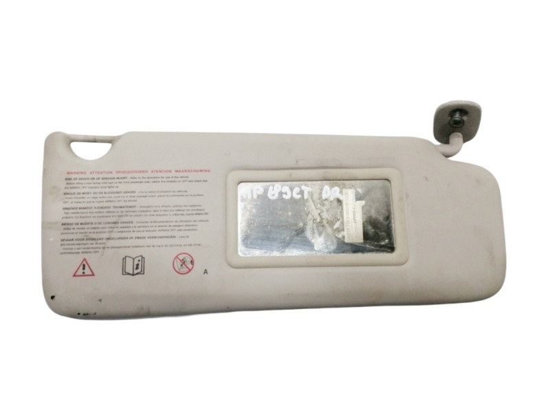 Recambio de parasol derecho para renault twingo authentique referencia OEM IAM 7700849118  