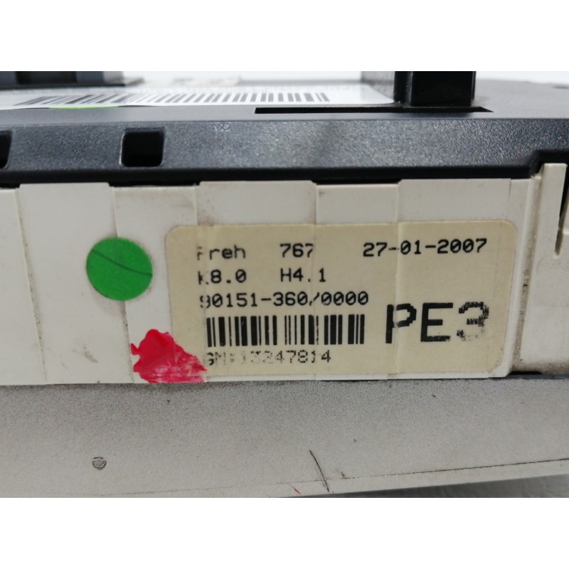 Recambio de mando calefaccion / aire acondicionado para opel astra twin top cosmo referencia OEM IAM 90151360 13247814 