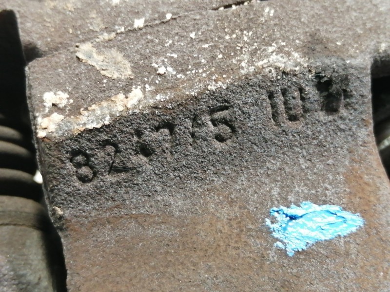 Recambio de pinza freno delantera izquierda para renault twingo authentique referencia OEM IAM 82475  