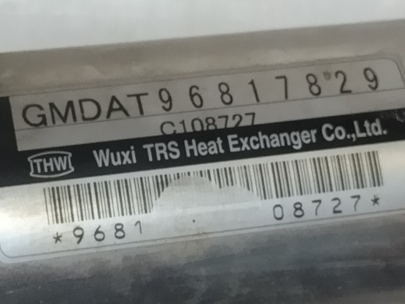 Recambio de valvula egr para chevrolet nubira berlina cdx referencia OEM IAM 96817829  