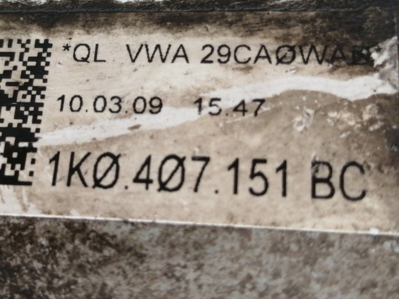 Recambio de brazo suspension inferior delantero izquierdo para volkswagen golf vi (5k1) advance referencia OEM IAM 1K0407151BC  