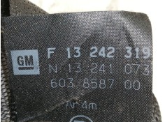 Recambio de cinturon seguridad trasero izquierdo para opel zafira b cosmo referencia OEM IAM 602592500B   2