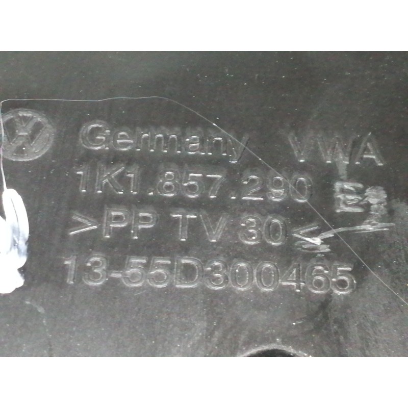 Recambio de guantera para volkswagen golf vi (5k1) advance referencia OEM IAM 1K1857290E  