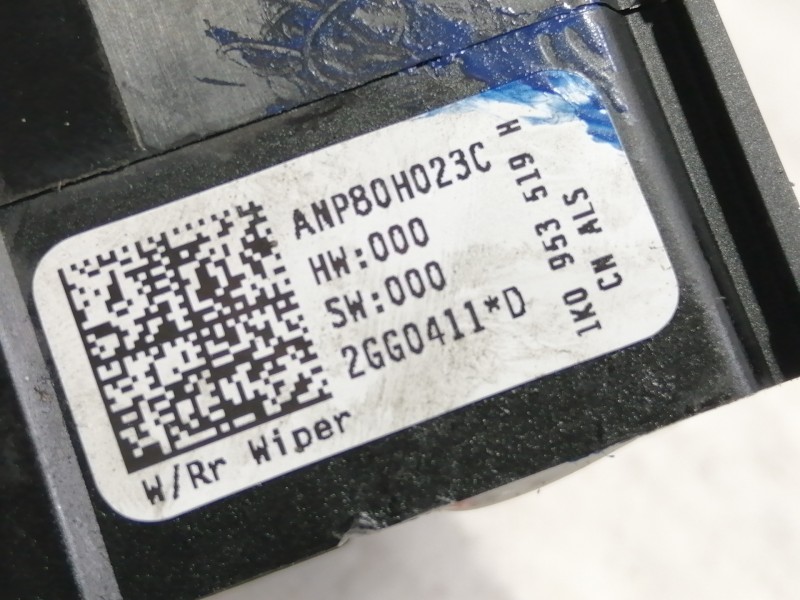 Recambio de mando limpia para volkswagen golf vi (5k1) advance referencia OEM IAM 1K0953519H  