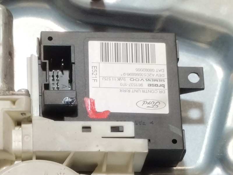 Recambio de elevalunas trasero derecho para ford focus c-max (cap) ghia (d) referencia OEM IAM 3M51R24994GN  