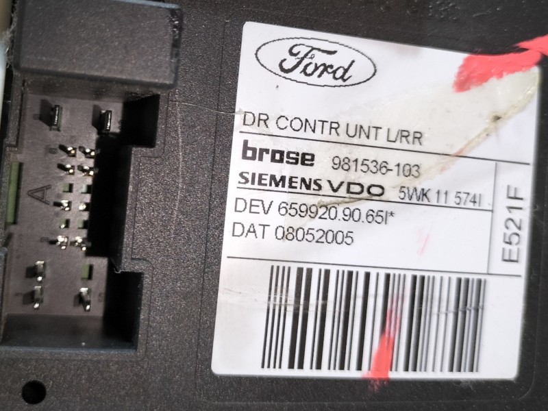 Recambio de elevalunas trasero izquierdo para ford focus c-max (cap) ghia (d) referencia OEM IAM 3M51R24995GN  