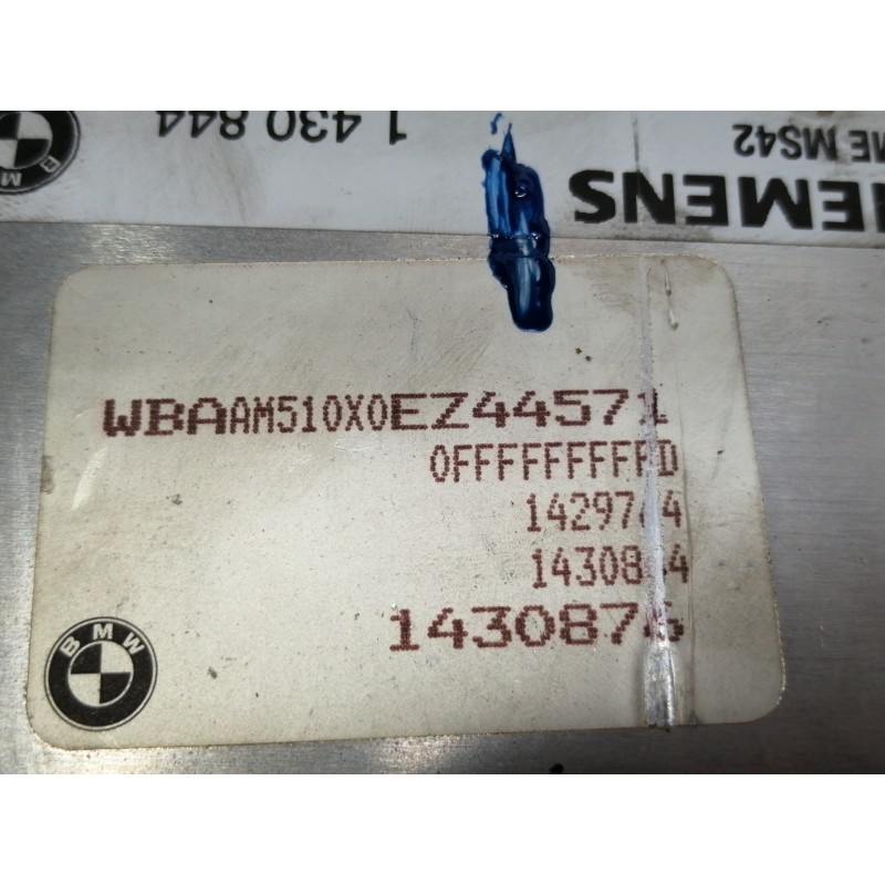 Recambio de centralita motor uce para bmw serie 3 berlina (e46) 328i referencia OEM IAM 1430844  