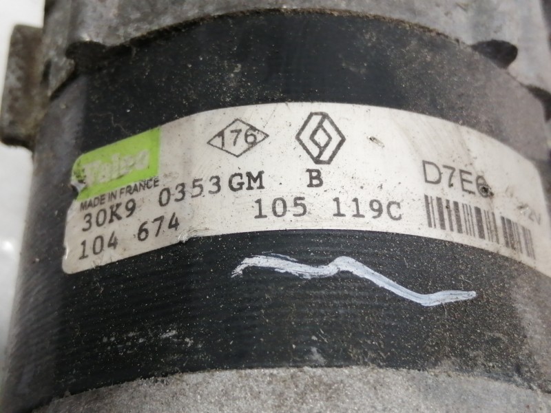 Recambio de motor arranque para renault megane i classic (la0) 1.6 referencia OEM IAM 105119C  