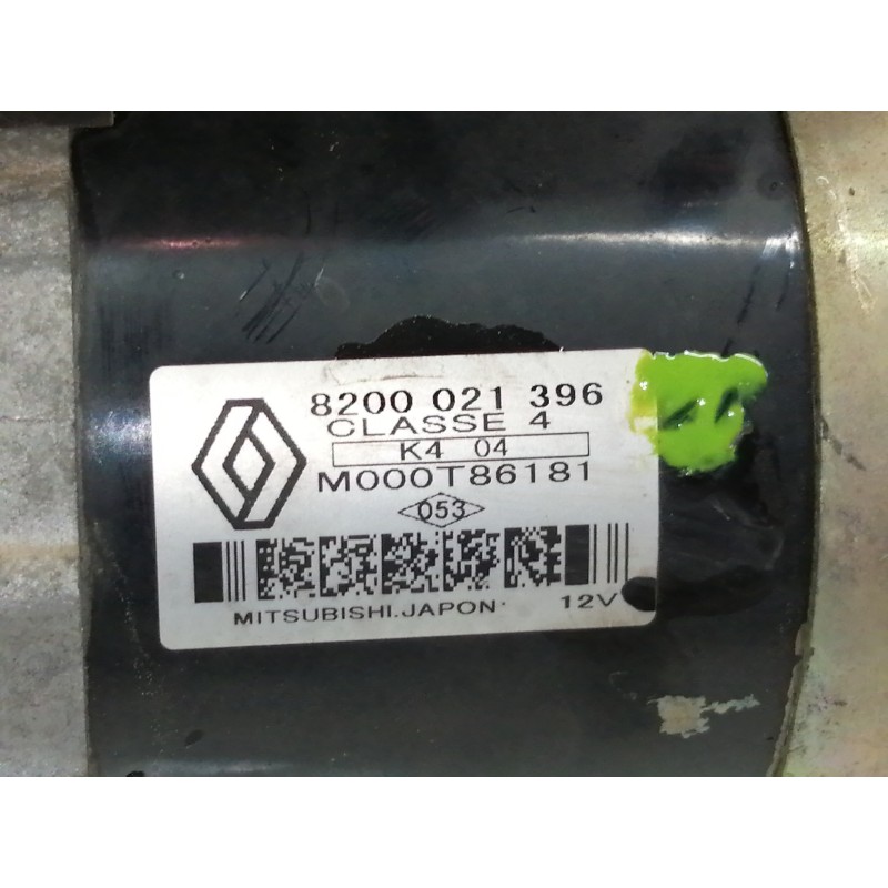 Recambio de motor arranque para renault modus confort dynamique referencia OEM IAM 8200021396  