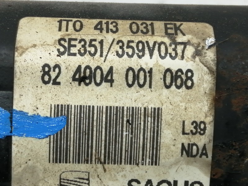 Recambio de amortiguador delantero derecho para seat altea (5p1) stylance / style referencia OEM IAM 1T0413031EK 1T0413031 
