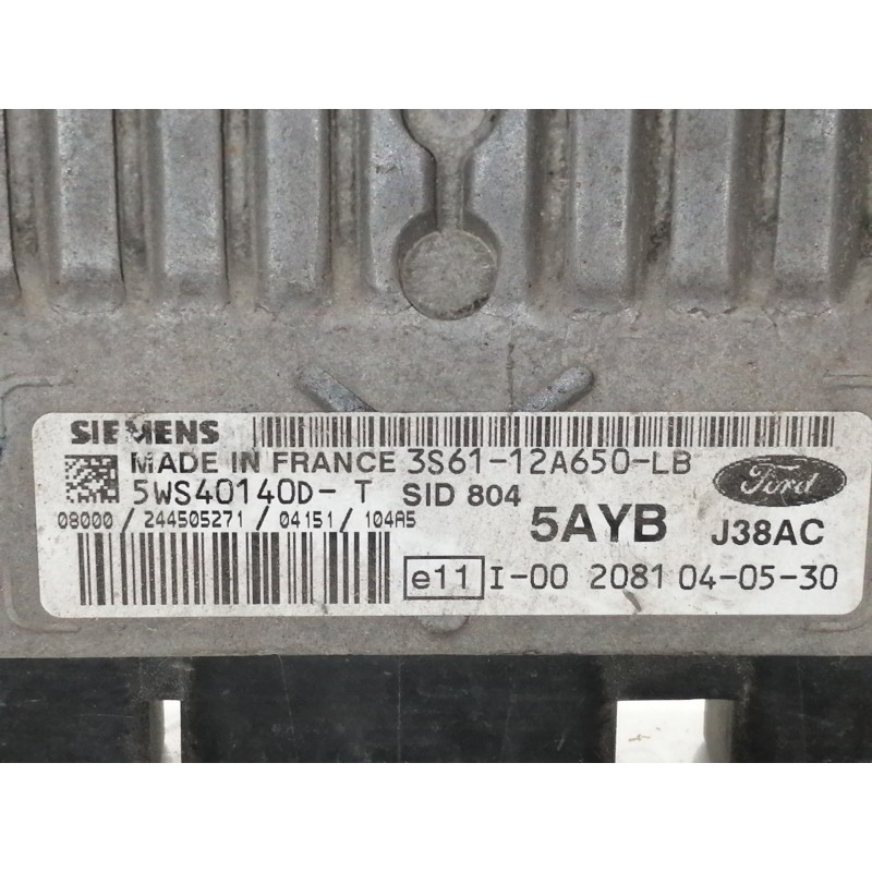 Recambio de centralita motor uce para ford fusion (cbk) ambiente referencia OEM IAM J38AC  