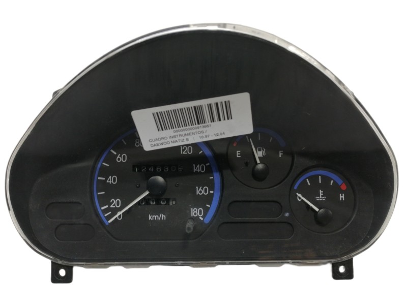 Recambio de cuadro instrumentos para daewoo matiz s referencia OEM IAM 96380535 KEW270334 