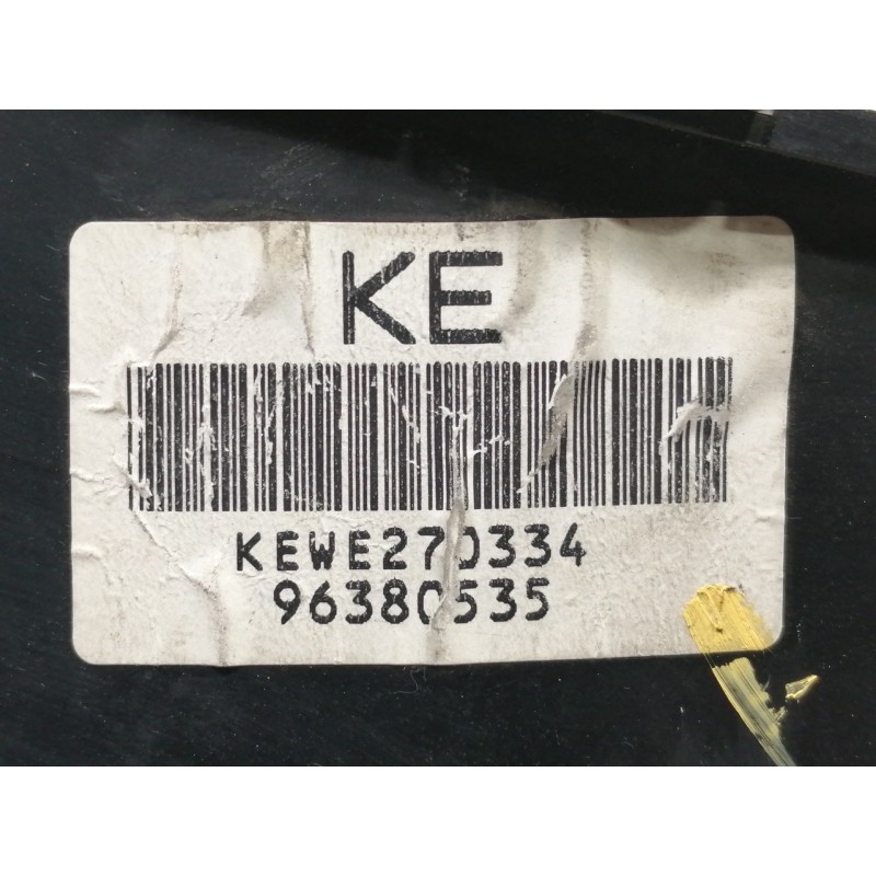 Recambio de cuadro instrumentos para daewoo matiz s referencia OEM IAM 96380535 KEW270334 