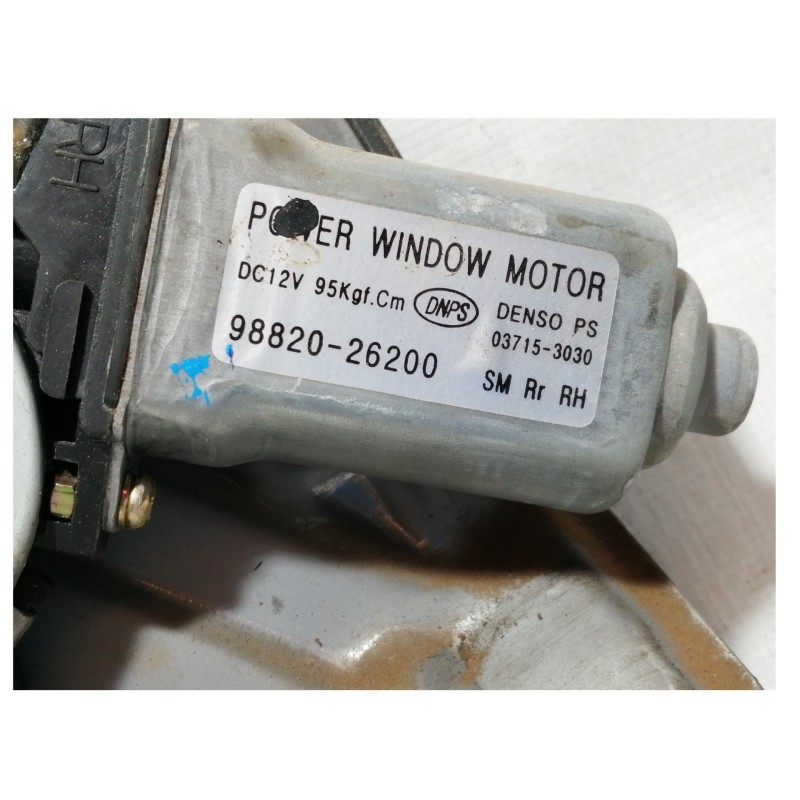 Recambio de elevalunas trasero derecho para hyundai santa fe (sm) 2.0 crdi vgt comfort referencia OEM IAM 9882026200 037153030 