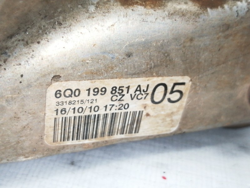 Recambio de soporte motor trasero para seat ibiza (6j5) emoción referencia OEM IAM 6Q0199851AJ  