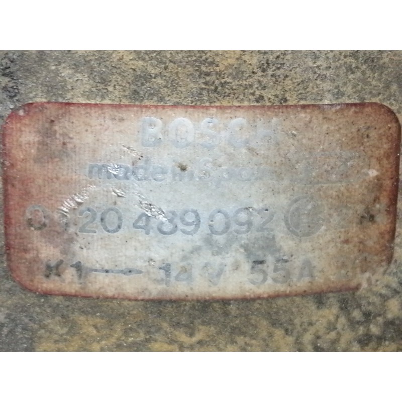 Recambio de alternador para ford fiesta berl./express básico referencia OEM IAM 0120489092  