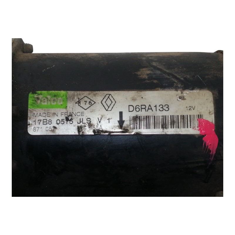 Recambio de motor arranque para renault megane i scenic (ja0) 1.6e rn referencia OEM IAM D6RA133  