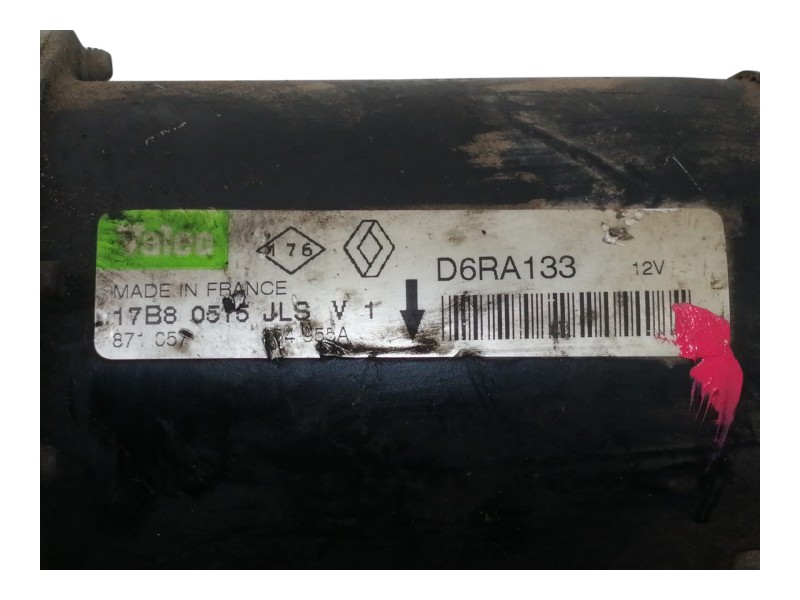 Recambio de motor arranque para renault megane i scenic (ja0) 1.6e rn referencia OEM IAM D6RA133  