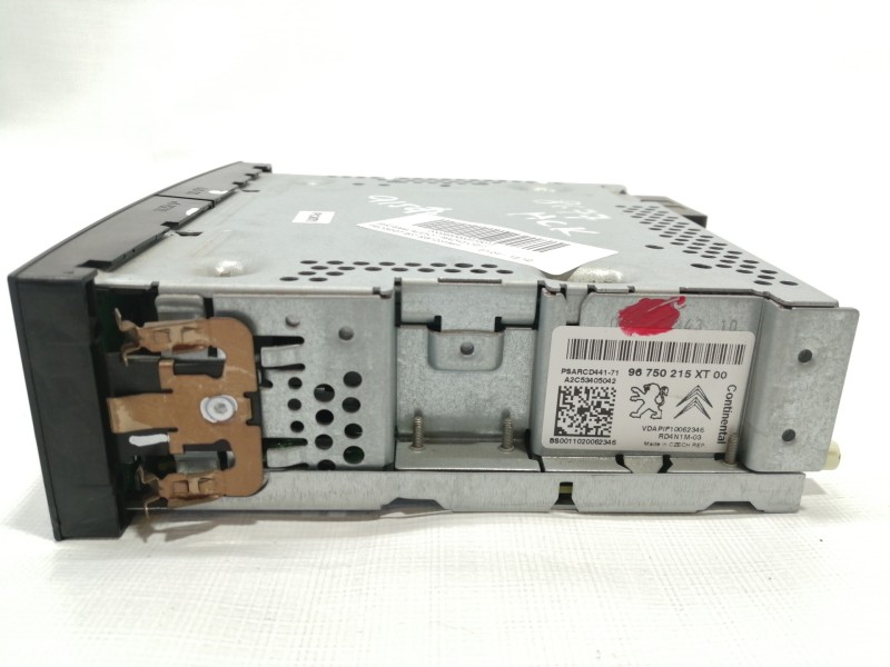 Recambio de sistema audio / radio cd para peugeot 207 sw confort referencia OEM IAM 96750215XT00  