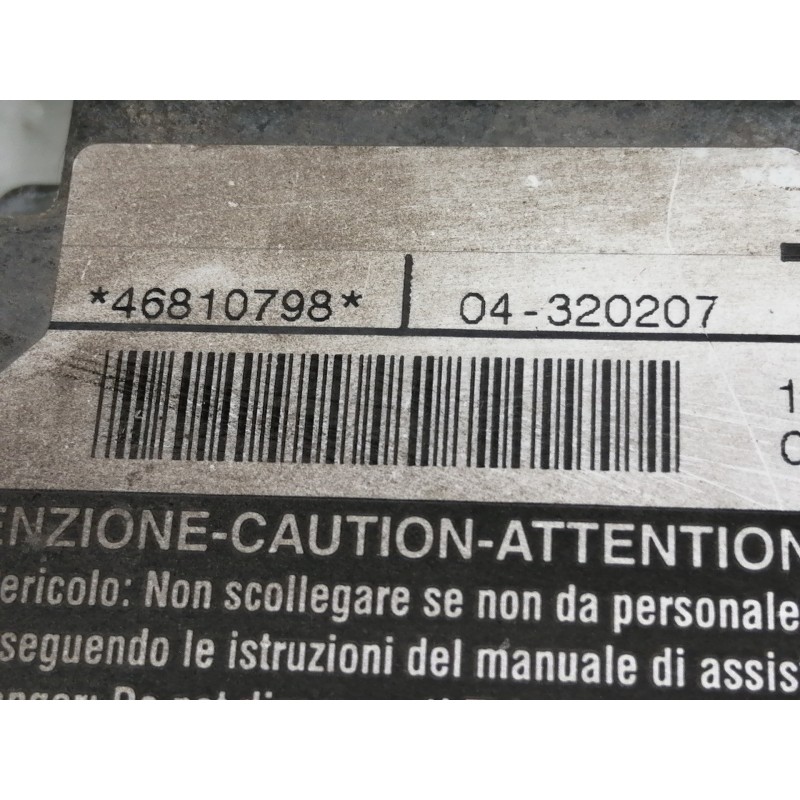 Recambio de centralita airbag para lancia lybra berlina 1.9 turbodiesel cat referencia OEM IAM 46810798  