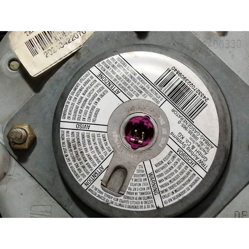 Recambio de airbag delantero izquierdo para seat ibiza (6l1) stella referencia OEM IAM 61400240A02  