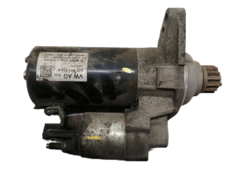 Recambio de motor arranque para volkswagen golf vi (5k1) rabbit bluemotion referencia OEM IAM 02Z911024H 0001153007008 