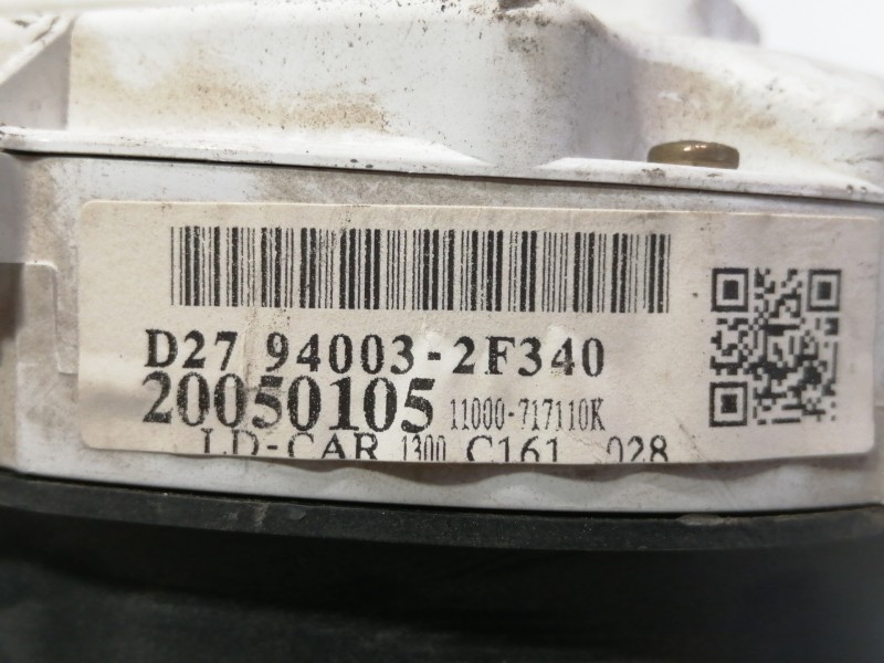 Recambio de cuadro instrumentos para kia cerato 2.0 ex crdi berlina (4-ptas.) referencia OEM IAM D27940032F340  