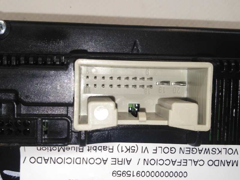 Recambio de mando calefaccion / aire acondicionado para volkswagen golf vi (5k1) rabbit bluemotion referencia OEM IAM 5K0907044E