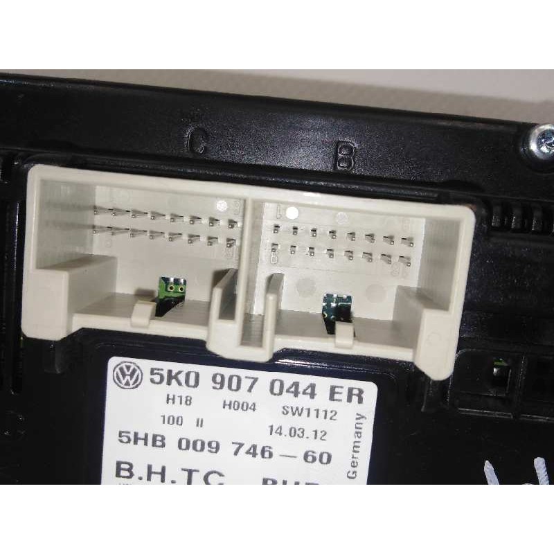 Recambio de mando calefaccion / aire acondicionado para volkswagen golf vi (5k1) rabbit bluemotion referencia OEM IAM 5K0907044E