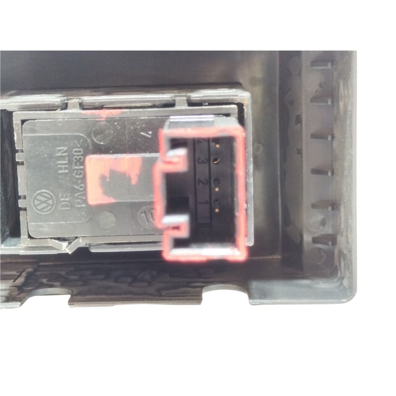 Recambio de mando elevalunas delantero derecho para volkswagen golf vi (5k1) rabbit bluemotion referencia OEM IAM 7L6959855B  