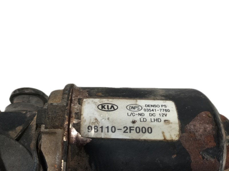 Recambio de motor limpia delantero para kia cerato 2.0 ex crdi berlina (4-ptas.) referencia OEM IAM 981102F000 981102F000 