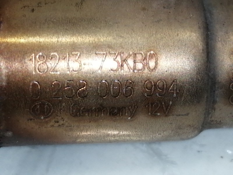 Recambio de sonda lambda para opel agila b enjoy referencia OEM IAM 1821373KB0  