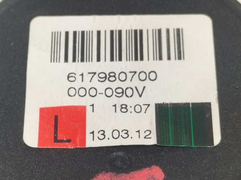 Recambio de cinturon seguridad trasero izquierdo para volkswagen golf vi (5k1) rabbit bluemotion referencia OEM IAM 618019000  