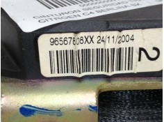 Recambio de cinturon seguridad trasero derecho para citroën c4 berlina sx referencia OEM IAM 96567808XX   2