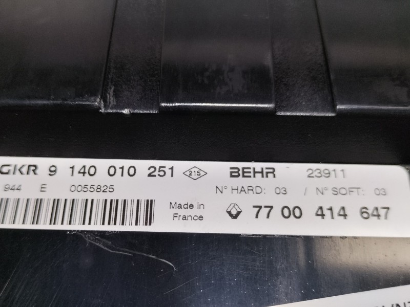 Recambio de mando calefaccion / aire acondicionado para renault laguna (b56) 1.6 referencia OEM IAM   