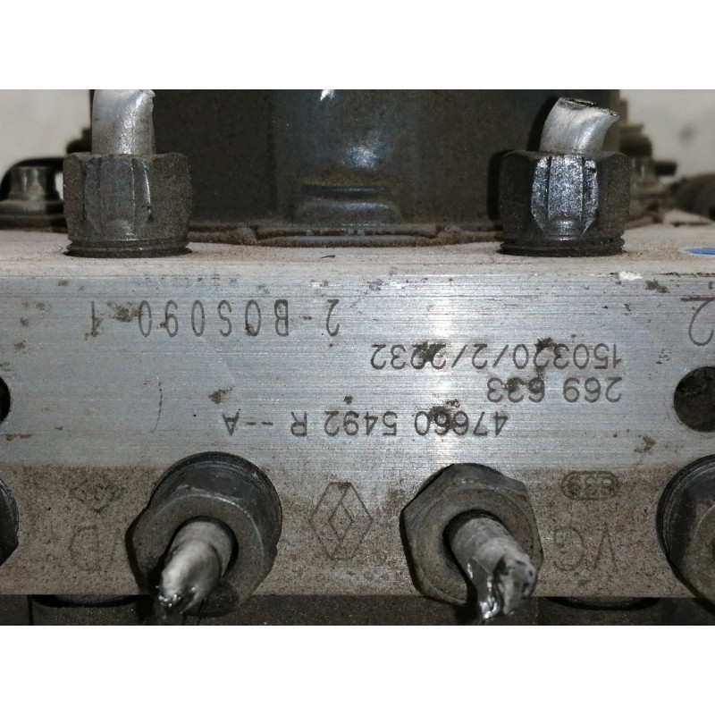 Recambio de abs para renault captur 0.9 tce referencia OEM IAM 476605492RA 269633 