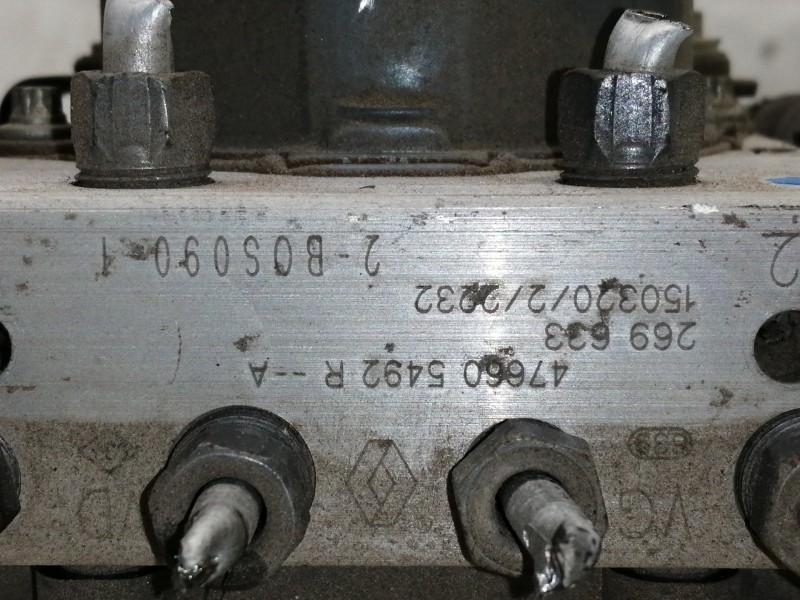 Recambio de abs para renault captur 0.9 tce referencia OEM IAM 476605492RA 269633 