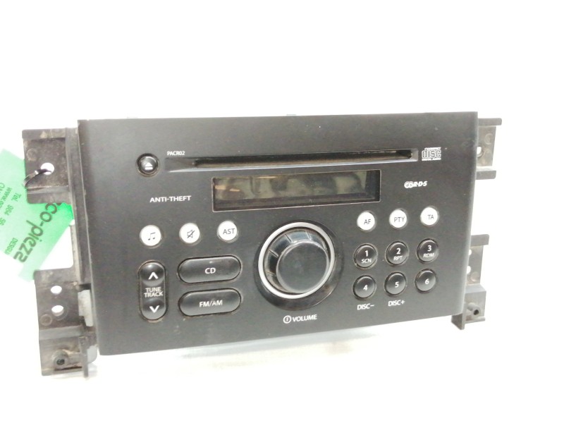 Recambio de sistema audio / radio cd para suzuki grand vitara jb (jt) 1.6 ja (3-ptas.) referencia OEM IAM 3910165JA  