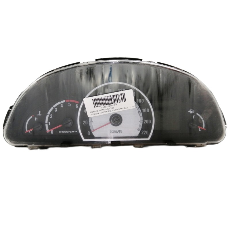 Recambio de cuadro instrumentos para hyundai matrix (fc) 1.5 crdi 16v gls referencia OEM IAM 9400417510 77130800 