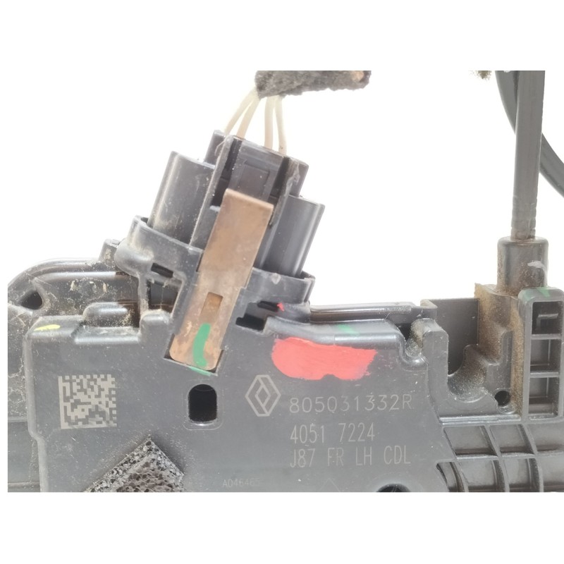Recambio de cerradura puerta delantera izquierda para renault captur 0.9 tce referencia OEM IAM 805031332R  