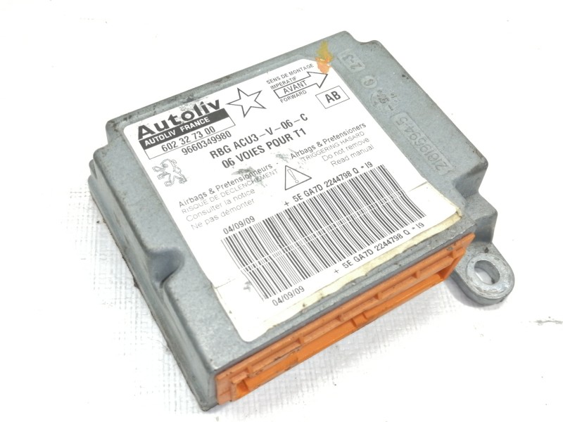 Recambio de centralita airbag para peugeot 206+ básico referencia OEM IAM 9660349980  