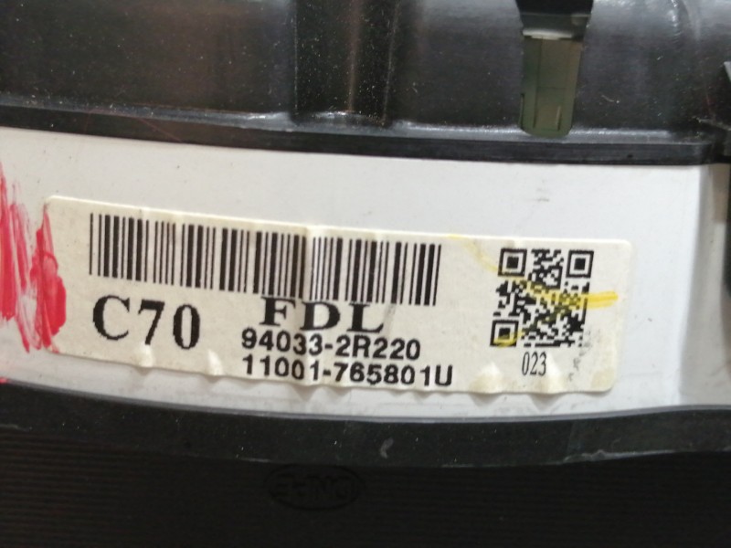 Recambio de cuadro instrumentos para hyundai i30 comfort referencia OEM IAM 940332R220  