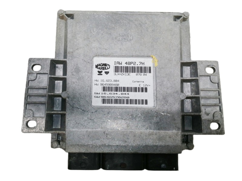 Recambio de centralita motor uce para citroën c2 x referencia OEM IAM 9645989480 3LXHZKI3E 16623004 IAW48P27H 