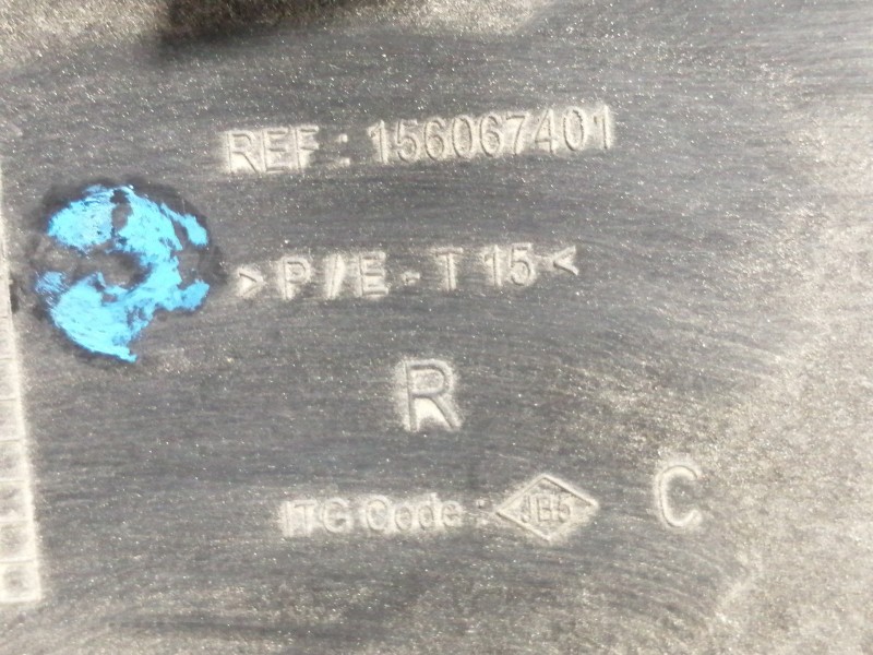 Recambio de guarnecido puerta trasera derecha para renault captur 0.9 tce referencia OEM IAM 156067381 156067401 