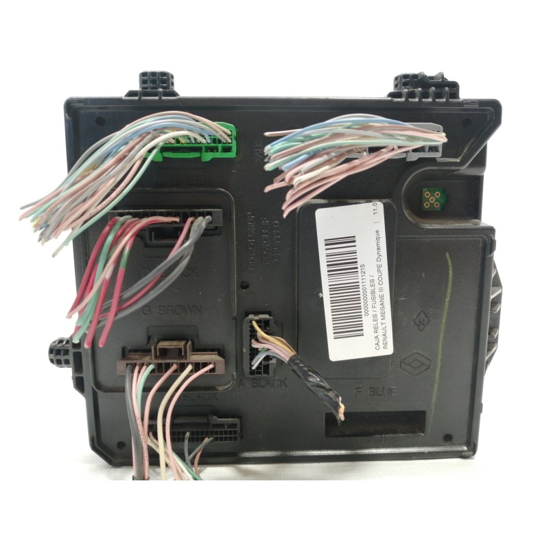 Recambio de caja reles / fusibles para renault megane iii coupe dynamique referencia OEM IAM 284B15986R  