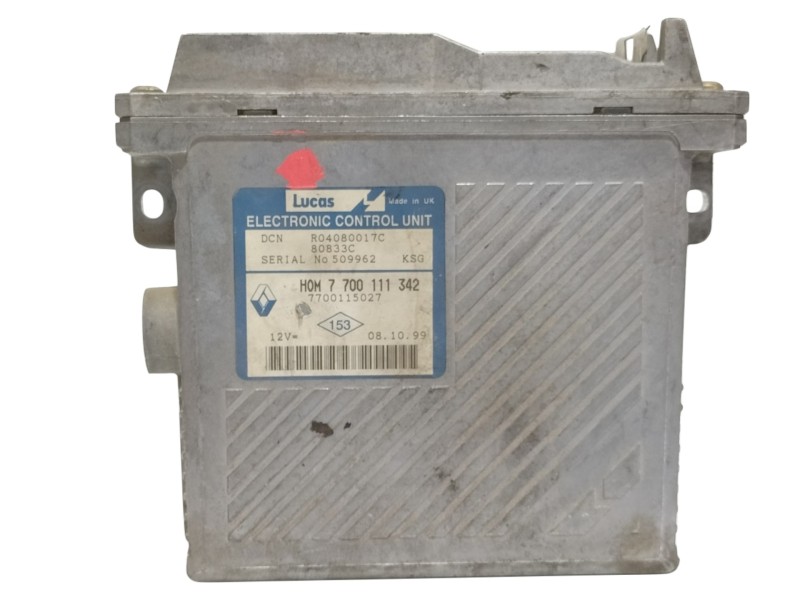 Recambio de centralita motor uce para renault scenic (ja..) 1.9 d rxe referencia OEM IAM HOM7700111342  